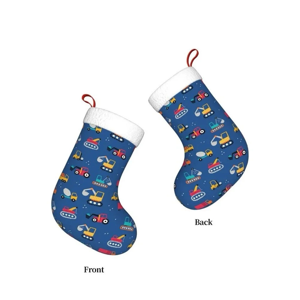 Brand New Working Cane Truck‎ Tractor Machinery Christmas Stocking
